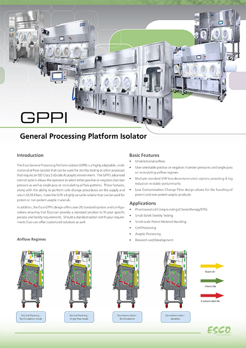 General Processing Platform Isolator (GPPI) Sell Sheet​